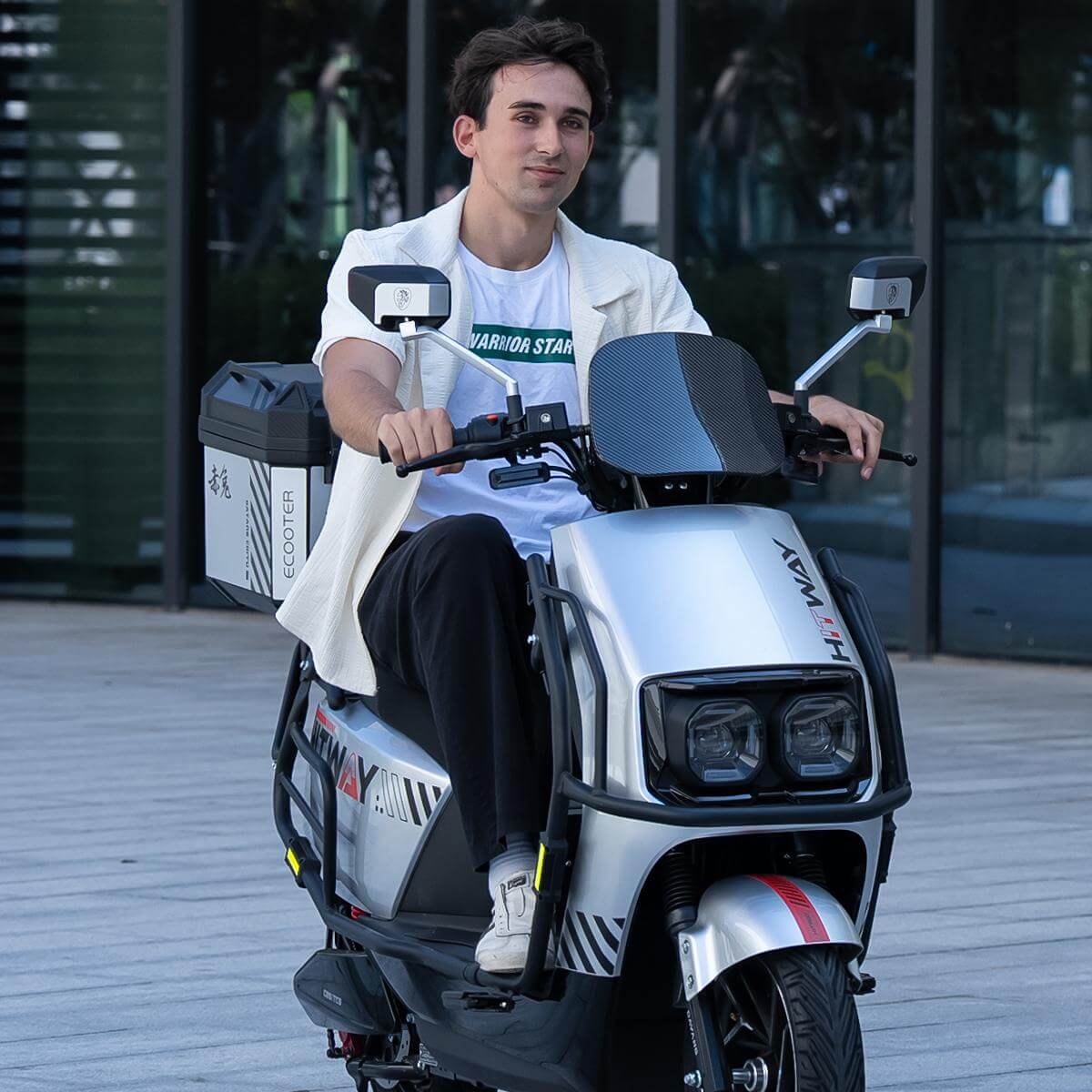 Home electric motorcycle